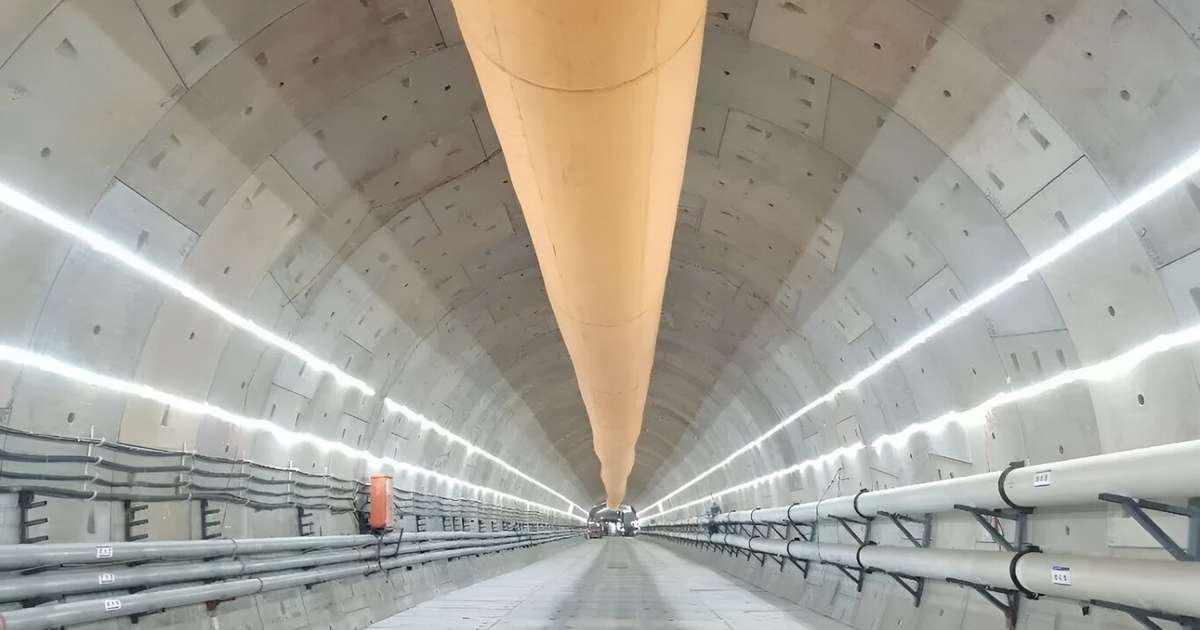 Recorde de profundidade: túnel que a China está construindo sob o mar para nova linha ferroviária já alcançou 113 metros abaixo do leito marítimo