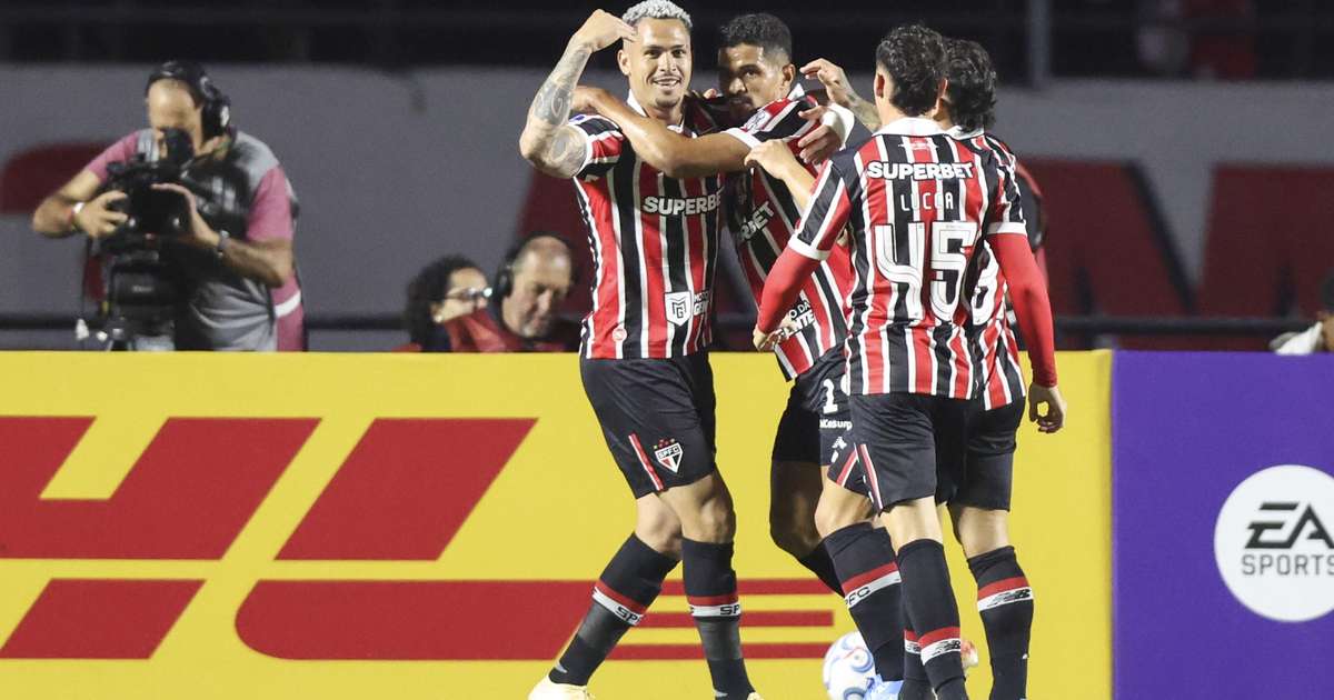 São Paulo vence O'Higgins e assume a liderança do grupo na Sul-Americana