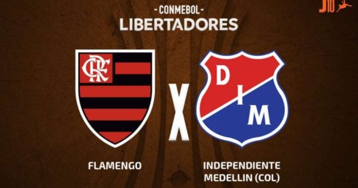 Flamengo e Independiente Medellín se enfrentam em noite decisiva, ao vivo às 20h
