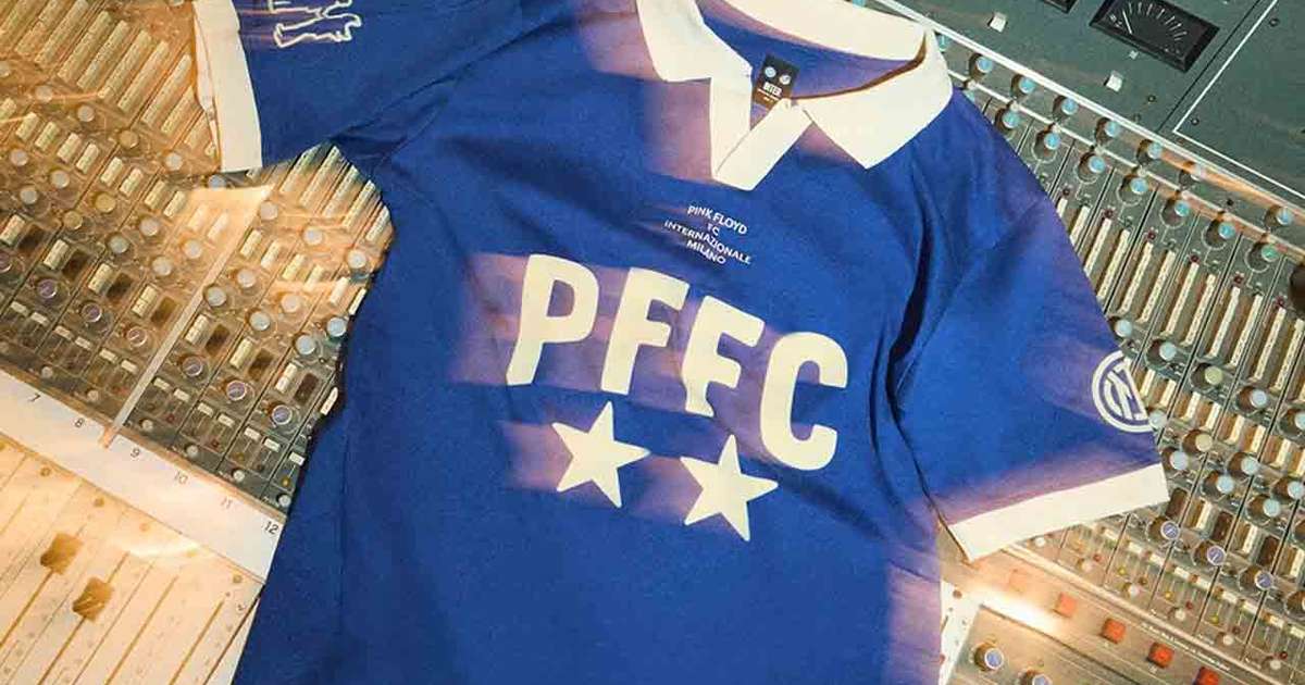 Inter de Milão lança linha esportiva para celebrar 50 anos de álbum icônico do Pink Floyd