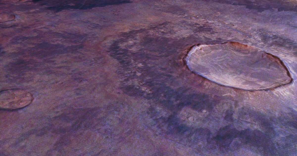 Marte é o resultado de uma violência geológica única no Sistema Solar: esta foto da NASA é a prova