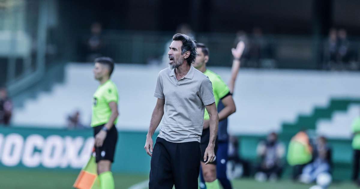 Barba cobra evolução após derrota do Atlético-MG para o Coritiba