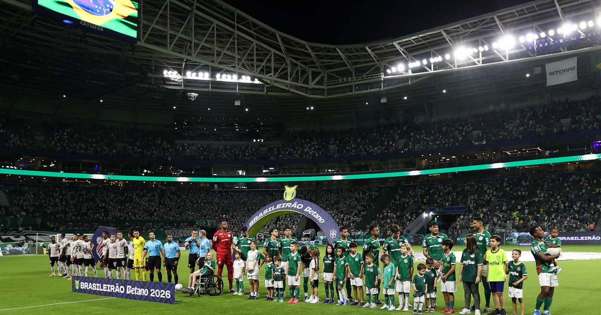 Palmeiras chega há quase um ano sem perder em casa no Brasileirão