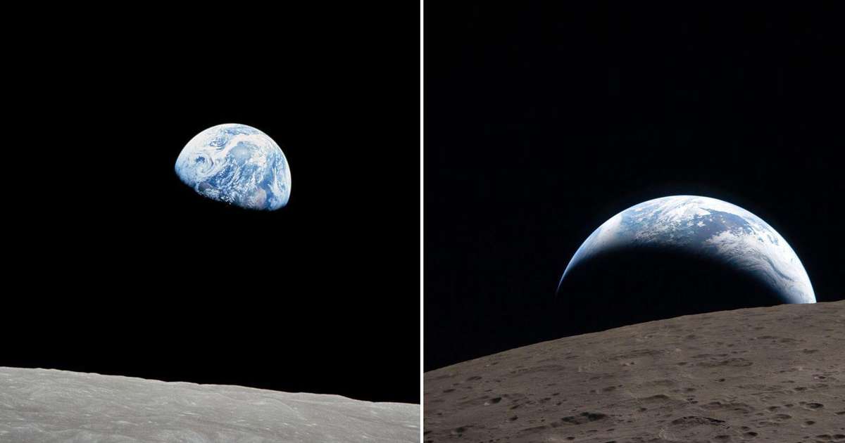 Como a Terra mudou em 58 anos: o que revelam as fotos icônicas das missões Apollo 8 e Artemis 2
