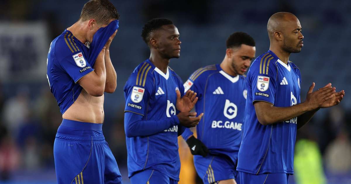 Leicester é rebaixado para terceira divisão da Inglaterra e cai no ostracismo