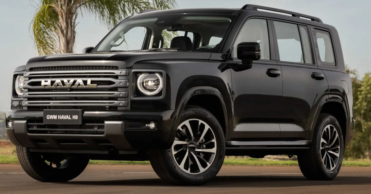 Haval H9 supera Toyota SW4 novamente e GWM entra no Top 10 das marcas mais vendidas do Brasil