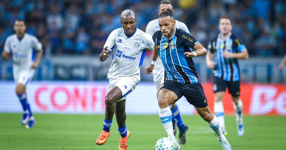 Grêmio vence o Confiança, mas desempenho irregular mantém alerta na estreia da Copa do Brasil