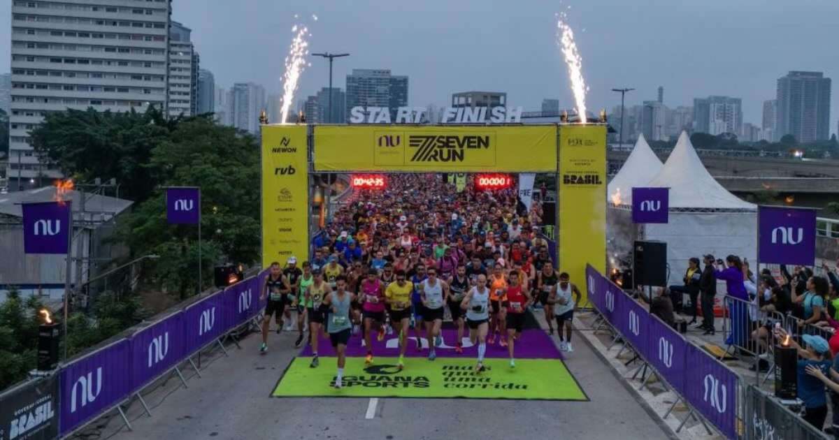 Seven Run reúne 6 mil corredores em São Paulo neste domingo