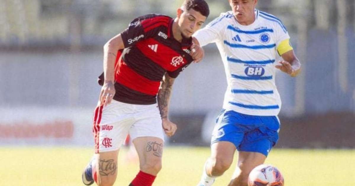 Flamengo e Cruzeiro duelam em empate eletrizante no Brasileirão Sub-20