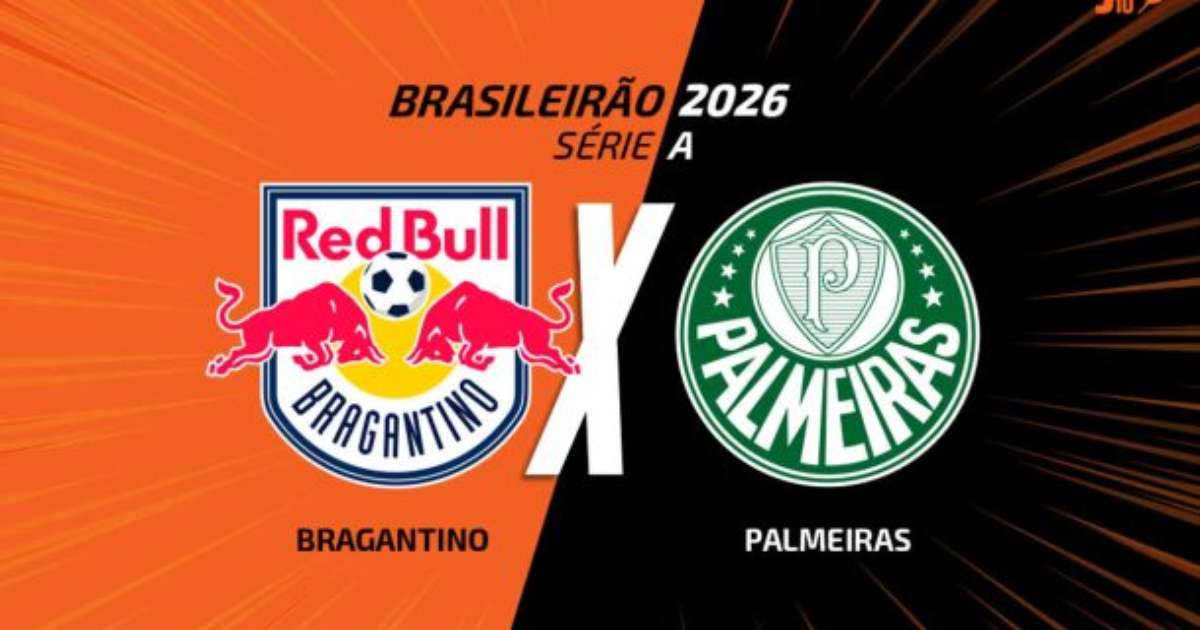 RB Bragantino x Palmeiras: onde assistir, escalações e arbitragem