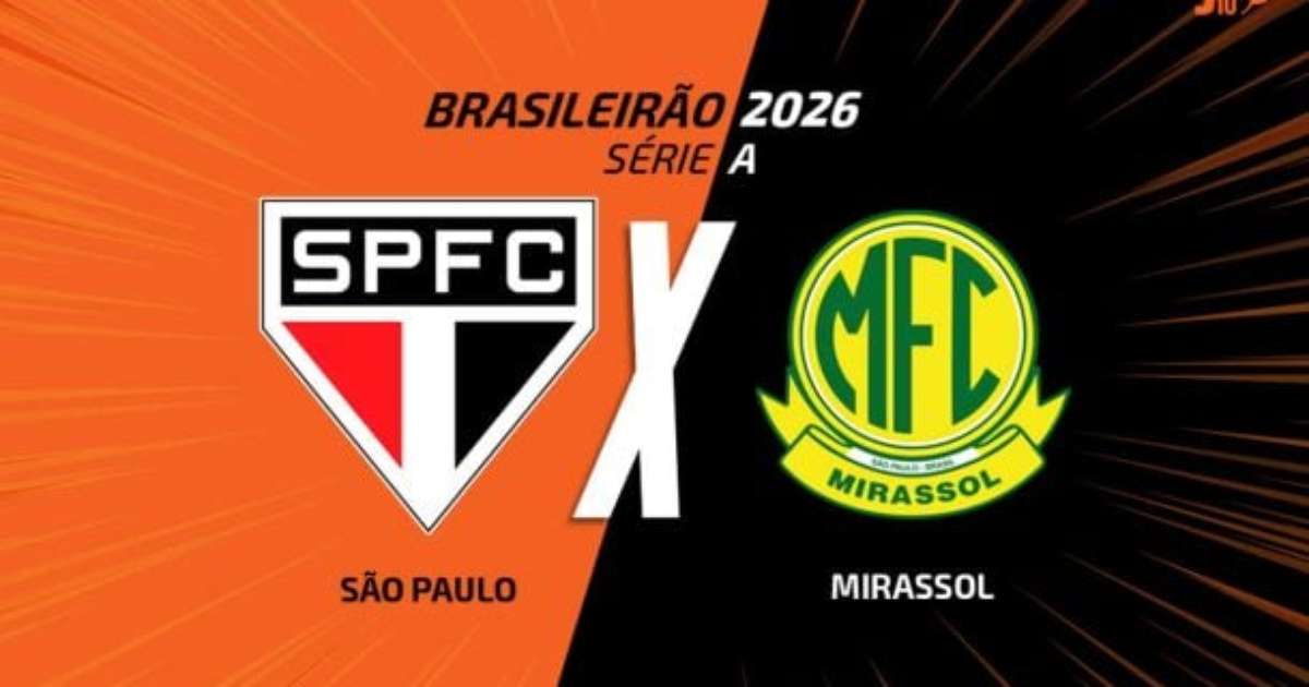 São Paulo x Mirassol, AO VIVO, com a Voz do Esporte, às 19h30