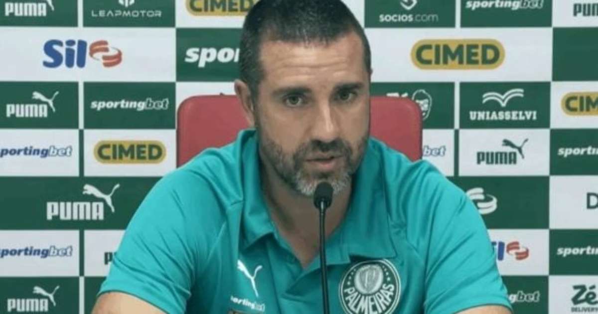 Auxiliar admite que Palmeiras poderia render mais: "Resultado é sempre melhor"