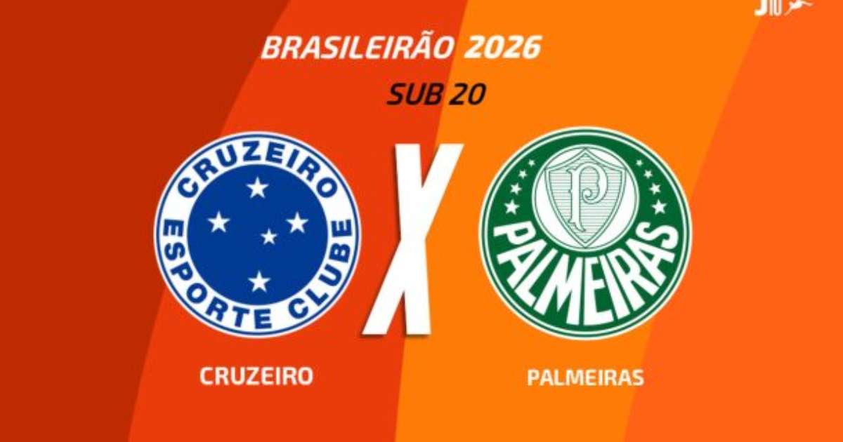 Cruzeiro x Palmeiras (Sub-20): onde assistir, escalações e arbitragem