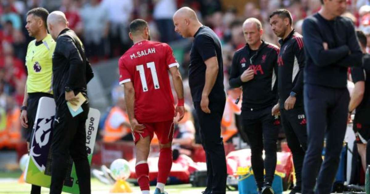 Salah sofre lesão e pode ter feito seu último jogo pelo Liverpool