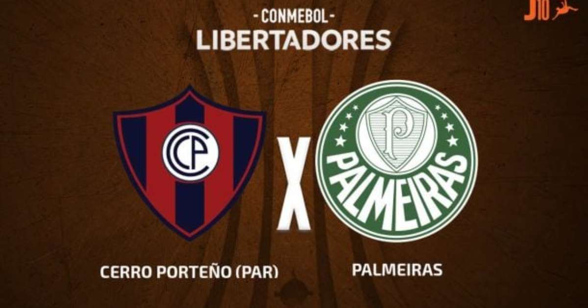 Cerro Porteño e Palmeiras se enfrentam em duelo decisivo pela Libertadores, às 20h