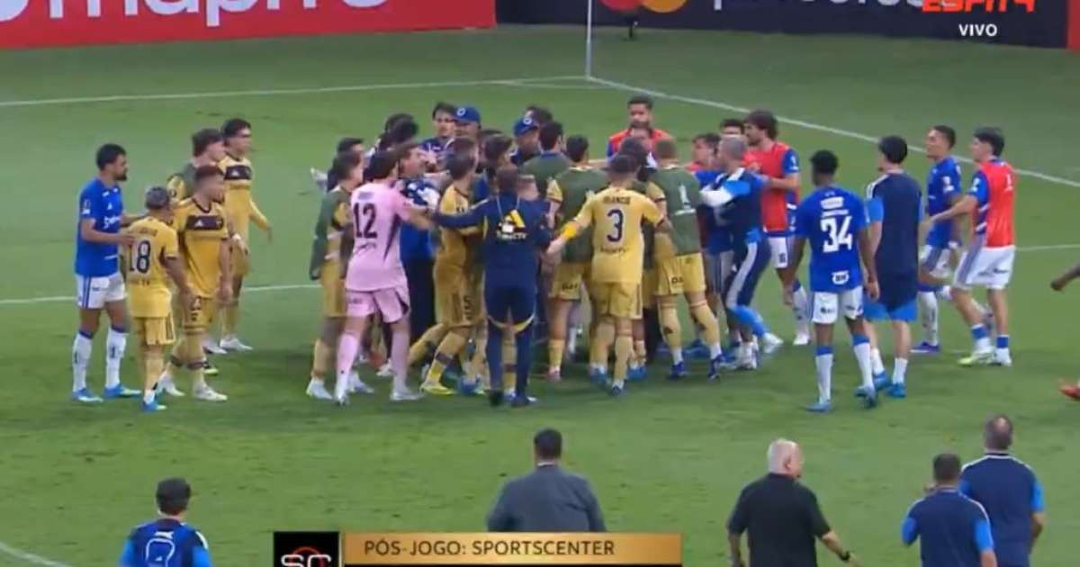 Conflito em Campo: Jogadores de Cruzeiro e Boca Juniors Envolvidos em Altercação Após Confronto na Libertadores