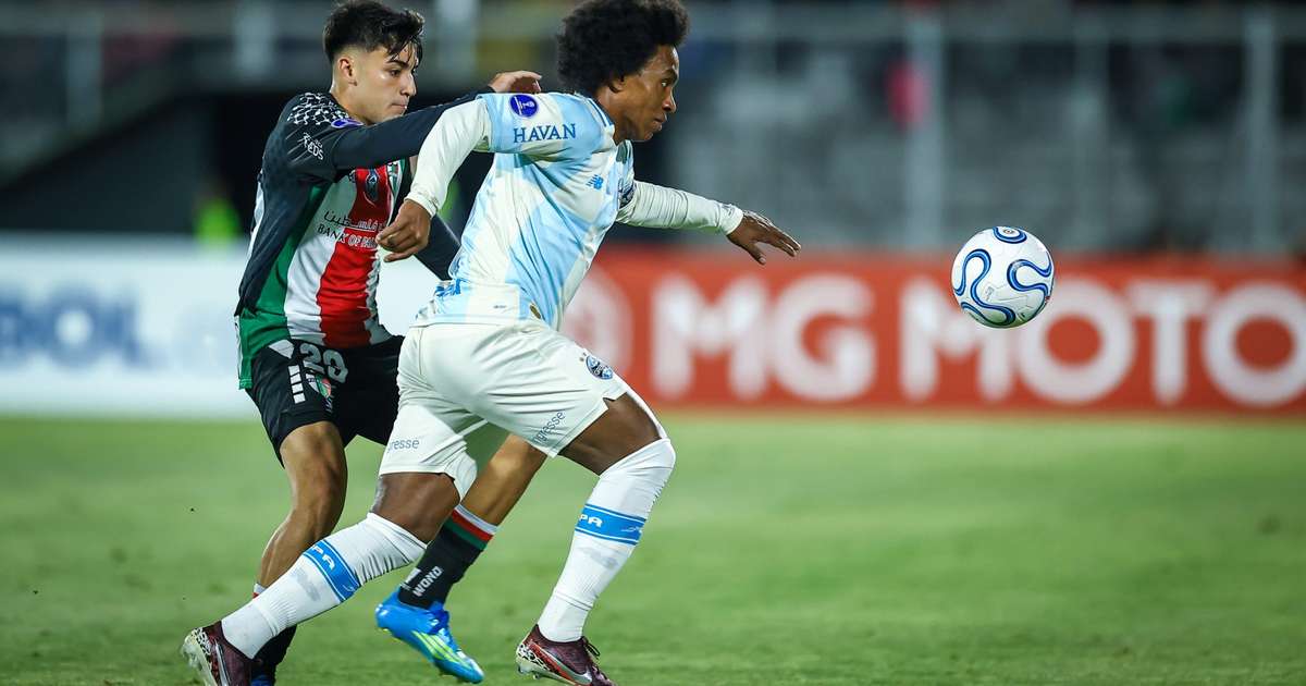 Grêmio e Palestino ficam no zero a zero em duelo pela Copa Sul-Americana