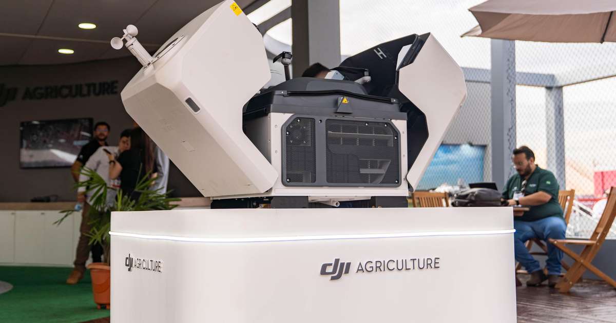DJI apresenta Dock 3 e FlyCart 100 na Agrishow 2026