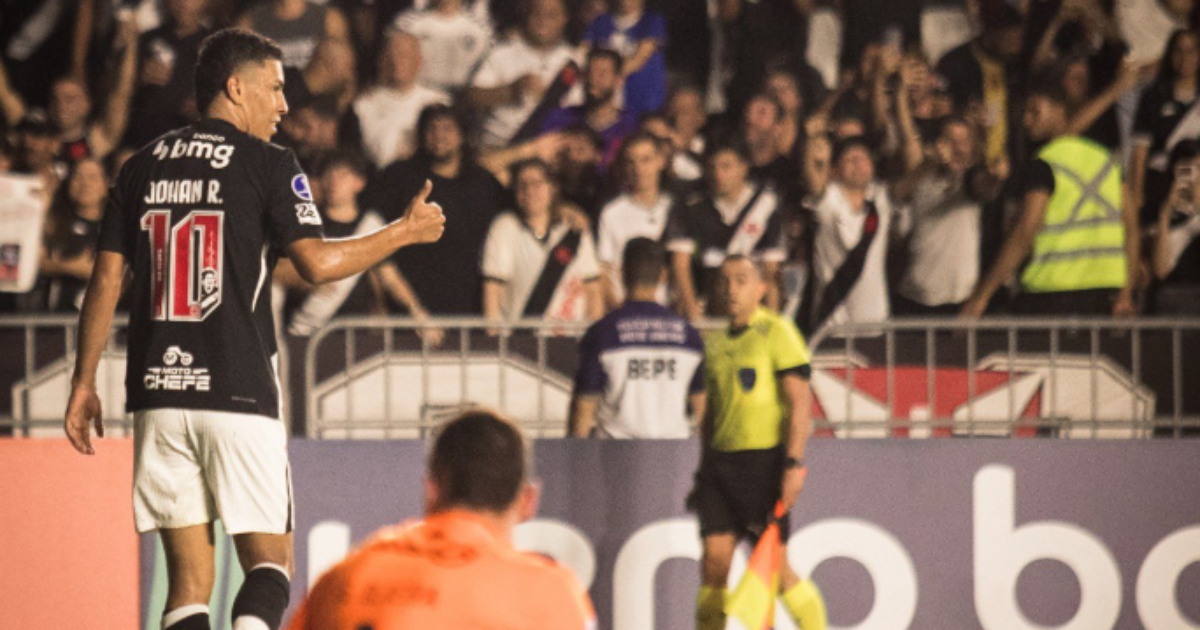 Vasco atropela o Olimpia e vence a primeira na Sul-Americana