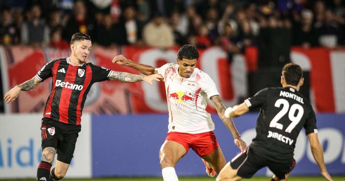 River Plate bate o Red Bull Bragantino com gol no 'apagar das luzes'