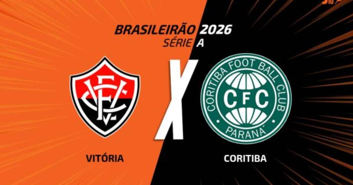 Vitória x Coritiba: onde assistir, escalações e arbitragem
