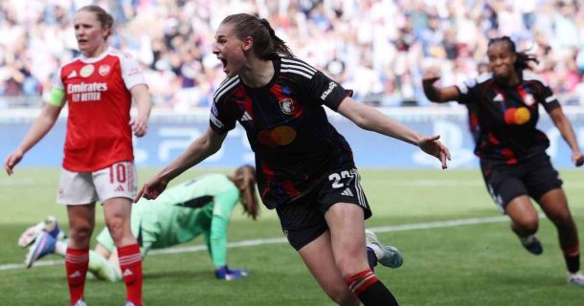 Lyon vence Arsenal e garante vaga na final da UEFA Champions League Feminina