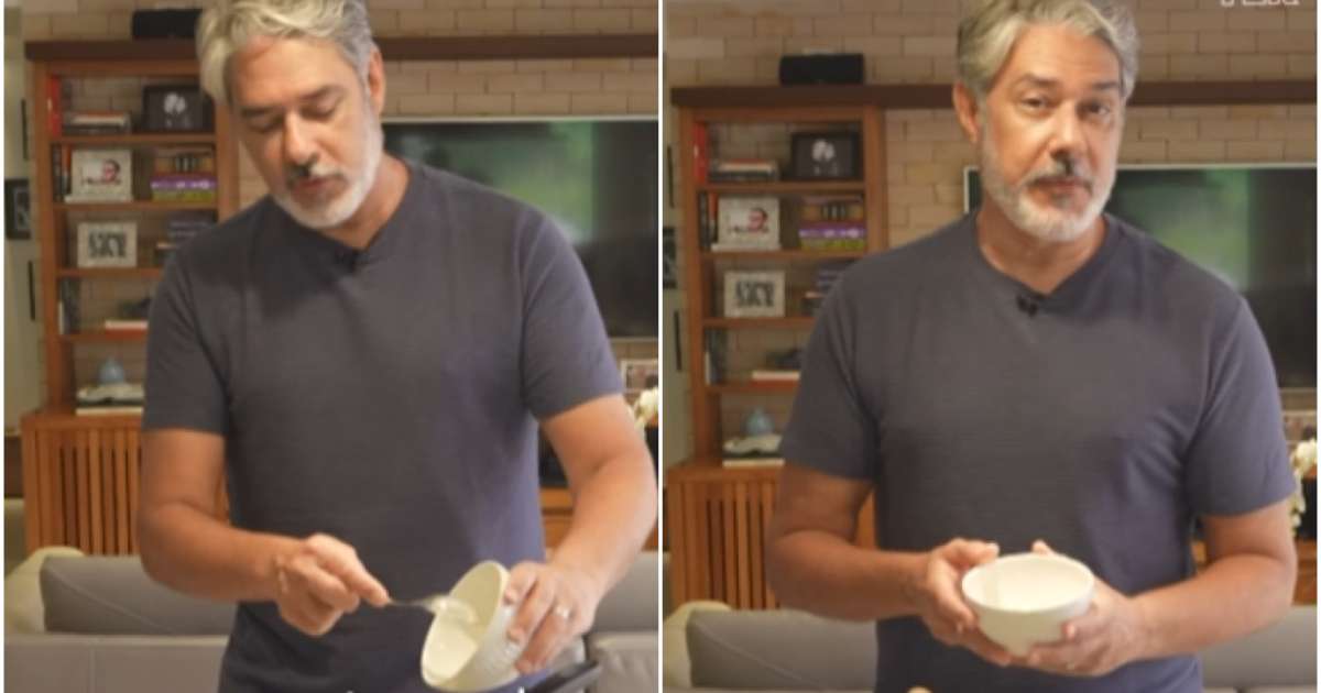 William Bonner estreia como repórter do Globo Repórter e prepara brigadeiro da família — image 1