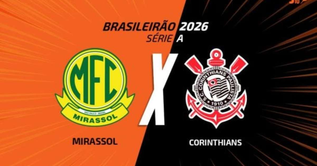Mirassol e Corinthians se enfrentam: Detalhes sobre transmissão, escalações e árbitro da partida