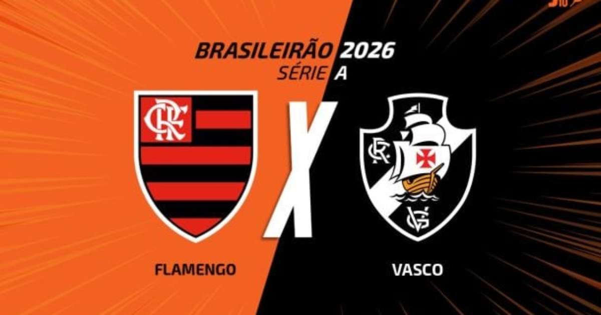 Clássico Carioca: Flamengo e Vasco se enfrentam em duelo decisivo; confira onde assistir e as escalações das equipes
