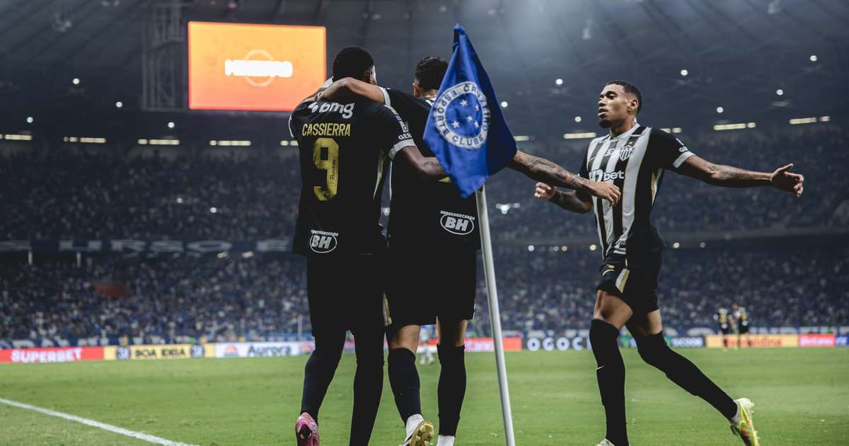 Atlético mantém tabu sobre o Cruzeiro em partidas no Mineirão pelo Brasileirão