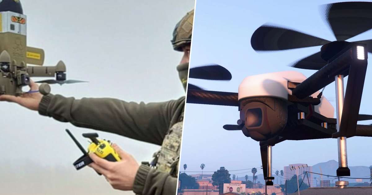 Parece mentira, mas não é: os pilotos de drones ucranianos estão usando GTA para treinar