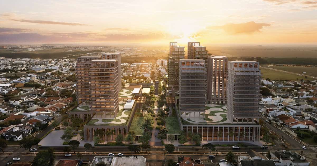 Bairro planejado da Edificatto reúne torres e bem-estar