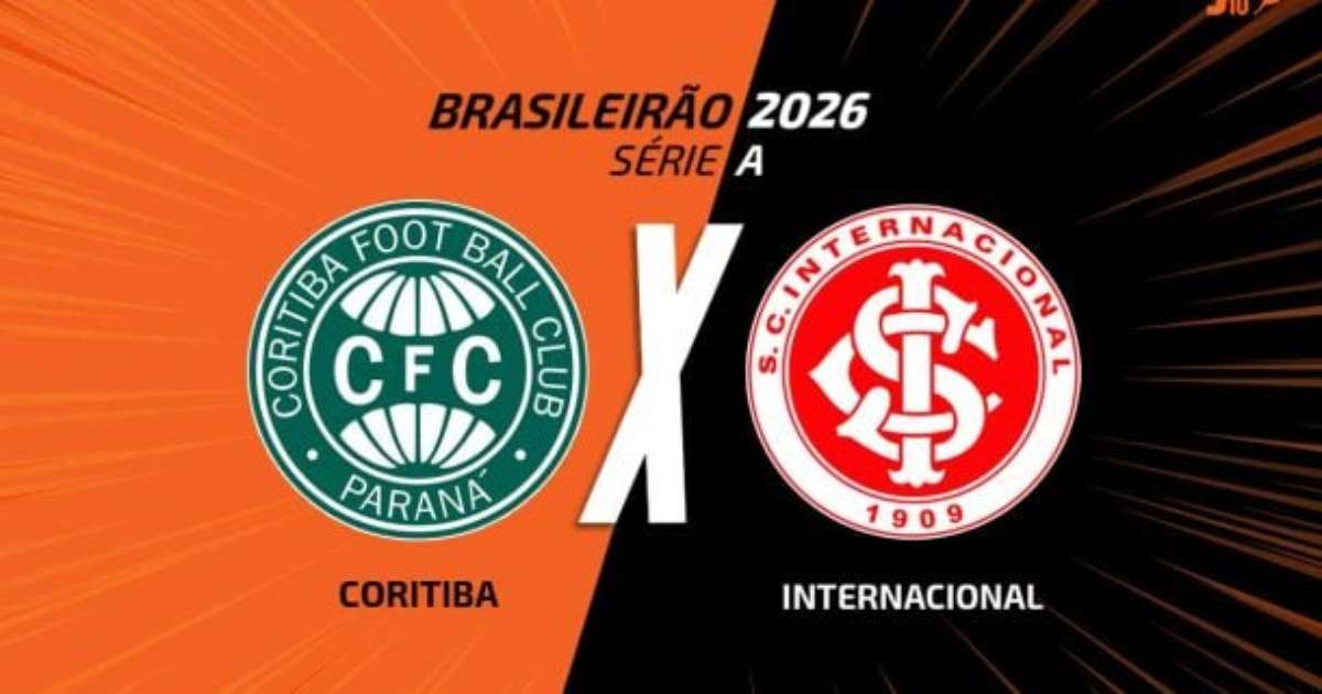 Coritiba x Internacional, AO VIVO, com a Voz do Esporte, às 14h30