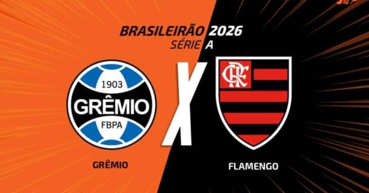 Grêmio e Flamengo se enfrentam em duelo decisivo às 18h: Acompanhe as emoções AO VIVO!