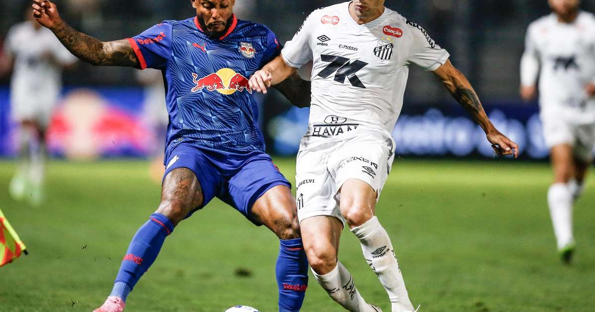 Red Bull Bragantino enfrenta o Santos pelo Brasileirão