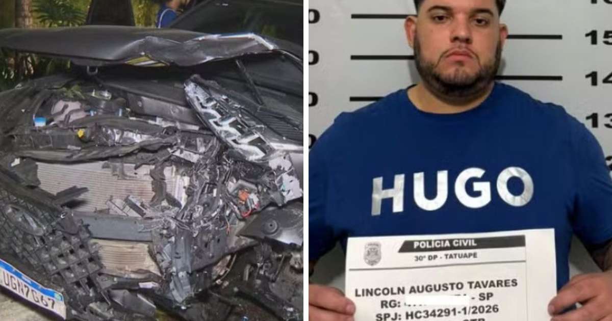 Motorista de Porsche é preso por dirigir embriagado e bater em quatro carros em SP