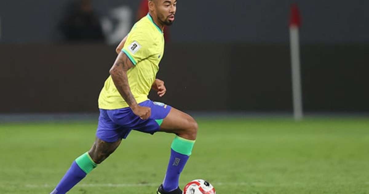 Gabriel Jesus é o quarto maior artilheiro da Seleção em atividade