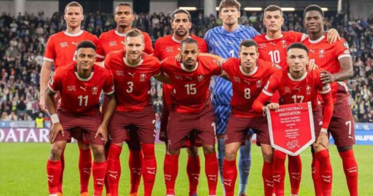 Como chega a Suíça para a Copa do Mundo