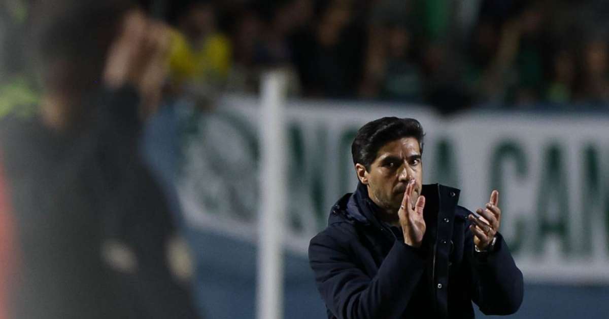 Abel critica imprensa na classificação do Palmeiras: ‘Não somos perfeitos, vamos jogar muitas vezes mal’
