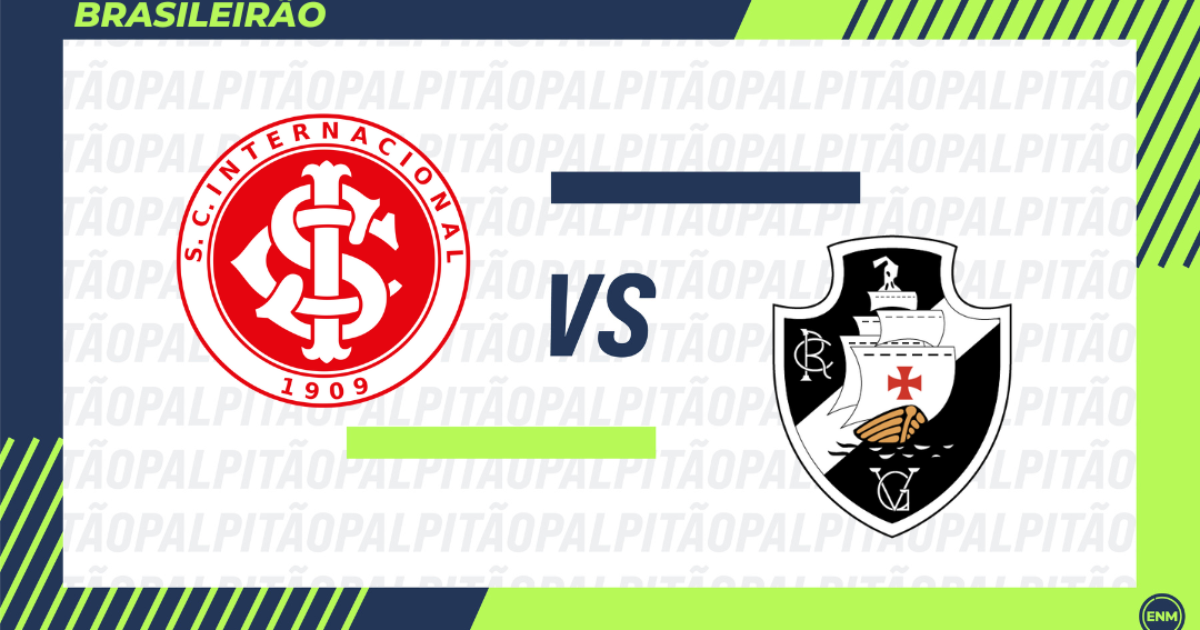 Internacional x Vasco: prováveis escalações, arbitragem e onde assistir