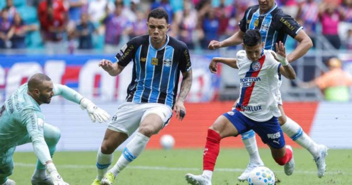 Empate em Salvador: Weverton brilha e salva Grêmio de derrota contra o Bahia na Fonte Nova