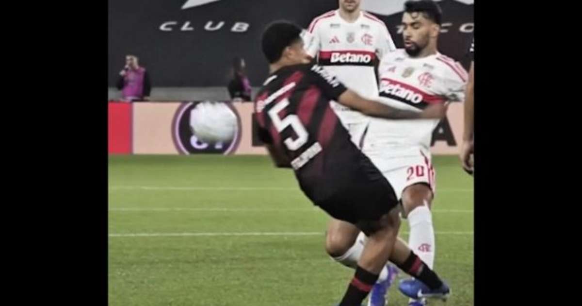 Paquetá sofre lesão em falta contundente durante partida do Flamengo