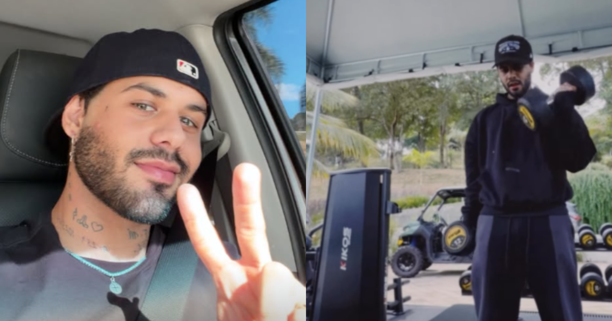 Zé Felipe ouve música sugestiva após polêmica com foto de Virginia: 'Merece'