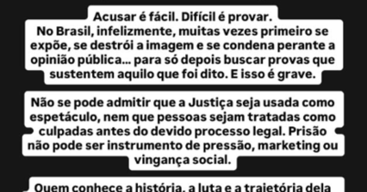 Irmã de Deolane sai em defesa da influenciadora após prisão ...