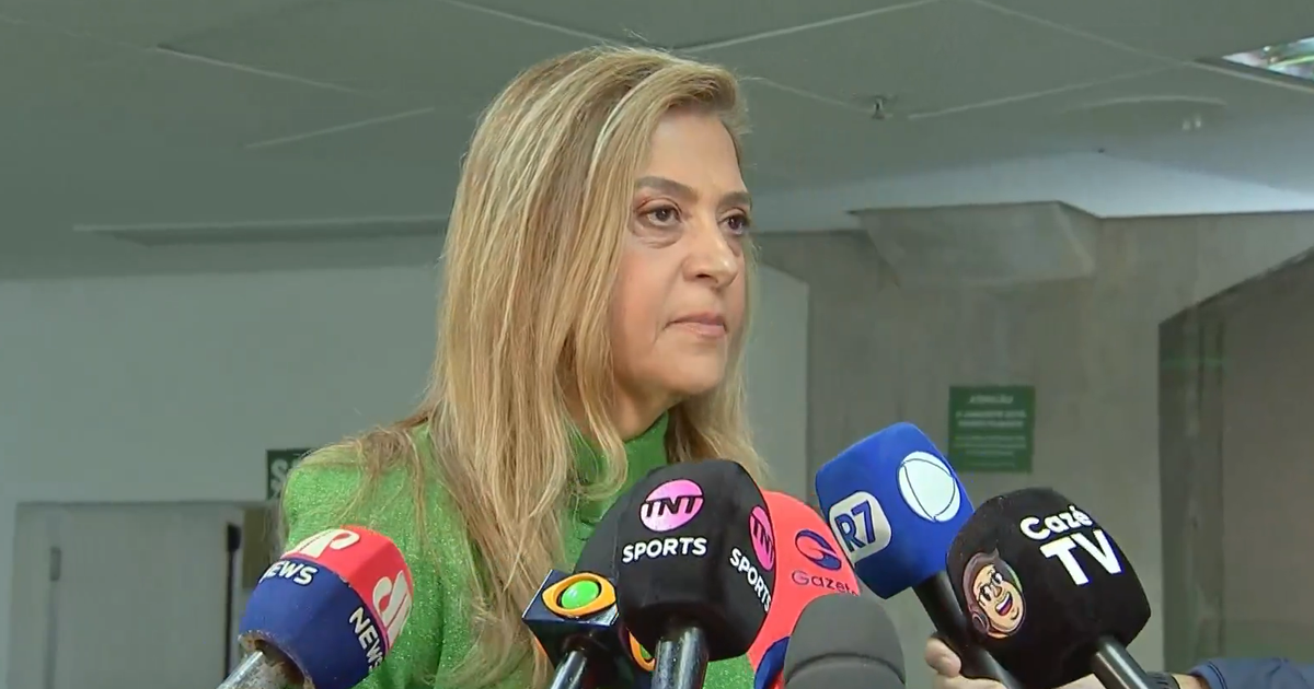 Leila Pereira responde a críticas sobre Abel Ferreira e minimiza importância de torcida organizada: 