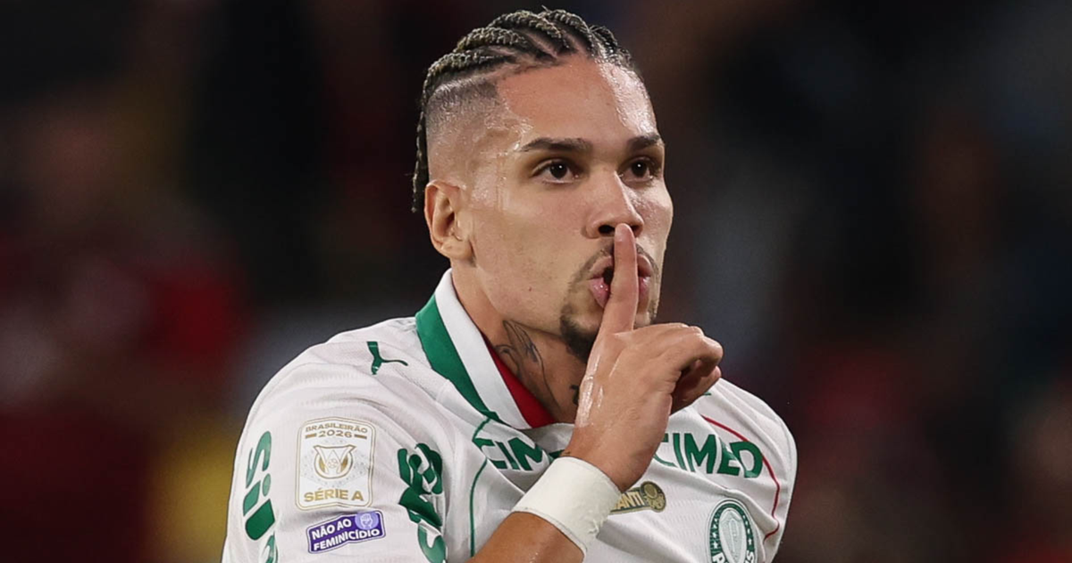 Paulinho, do Palmeiras, é notificado pelo STJD por celebração polêmica de gol na vitória sobre o Flamengo