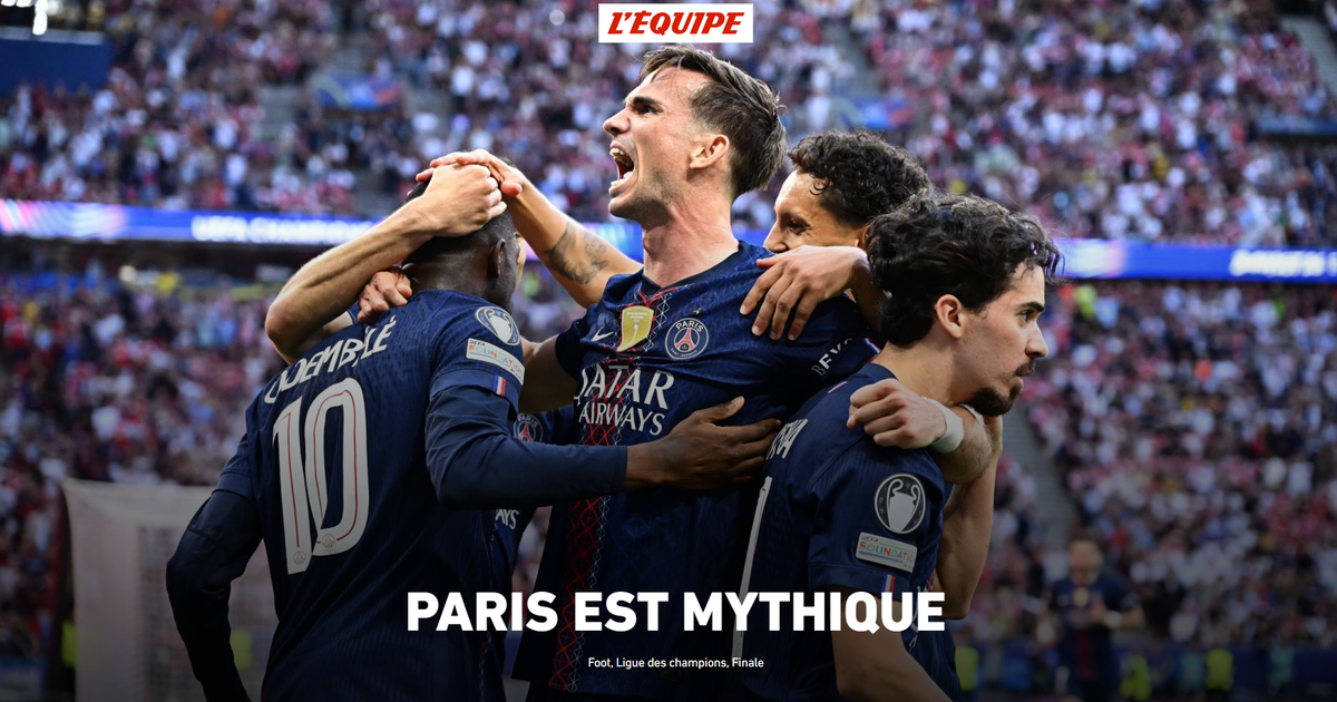 'PSG é mítico', 'Luis Enrique reina de novo': a repercussão internacional do bicampeonato do PSG na Liga dos Campeões