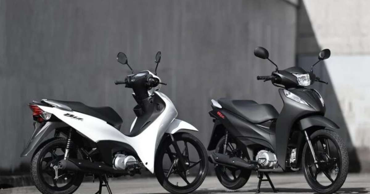 Honda Biz 2027 ganha rodas de liga leve na versão de entrada e parte de R$ 13.505