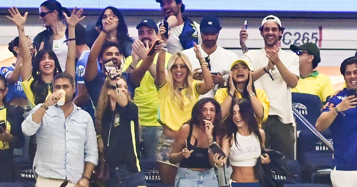 Virginia acompanha Brasil x Panamá no Maracanã