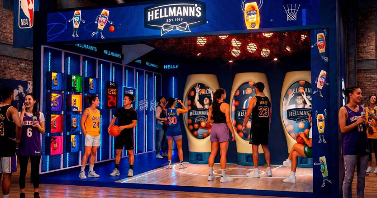 Marcos Mion estreia na NBA House: Hellmann's impulsiona experiência única